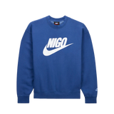 Nike x Nigo Fleece Crew Neck Sweatshirt Blue