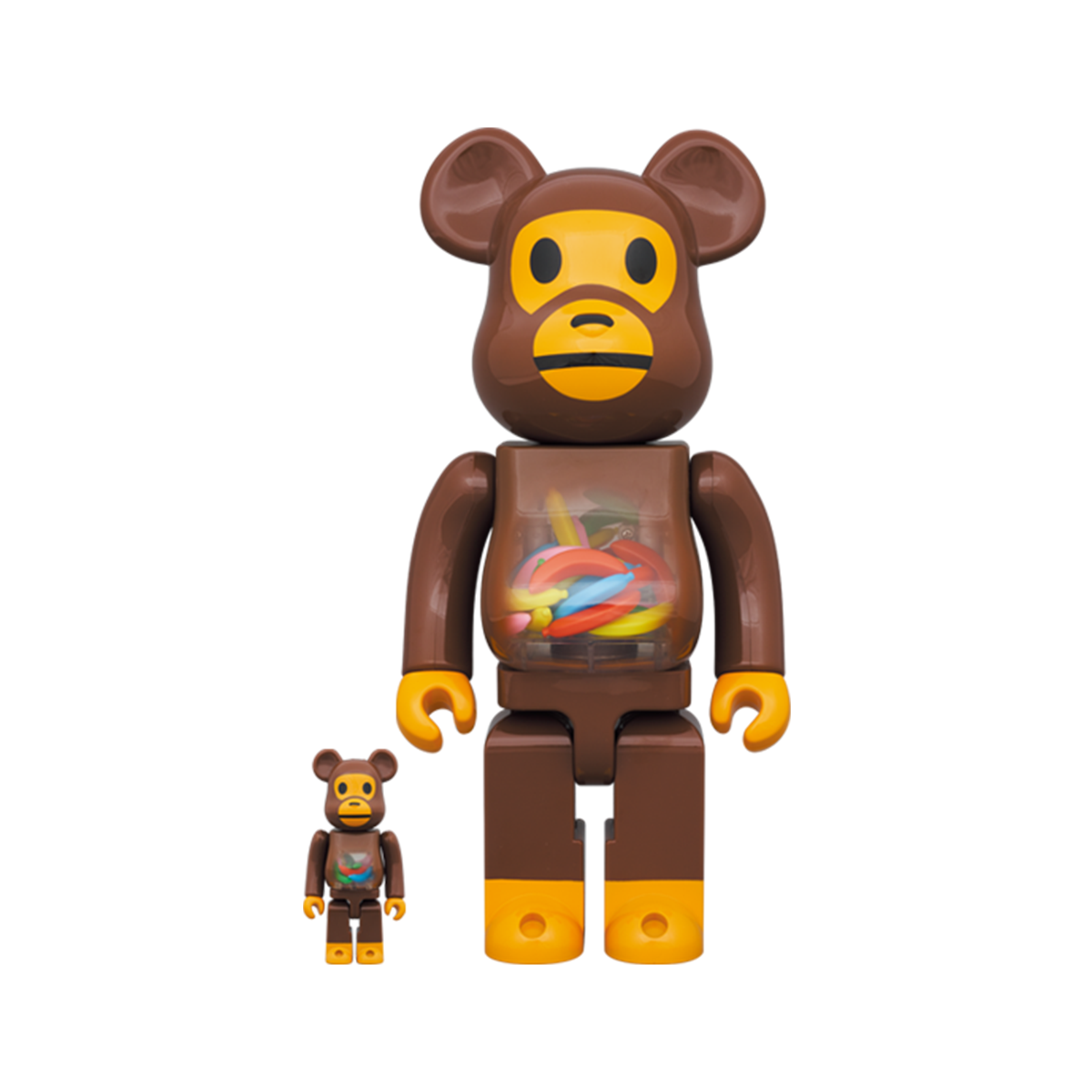 A BATHING APE ® Bearbrick Baby Milo Banana 100% – COLLECT