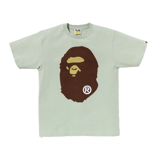 A Bathing Ape Bape Big Ape Head Tee Green