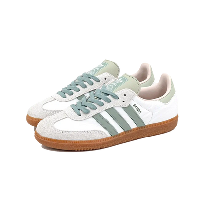 Adidas Samba OG Silver Green Putty Mauve