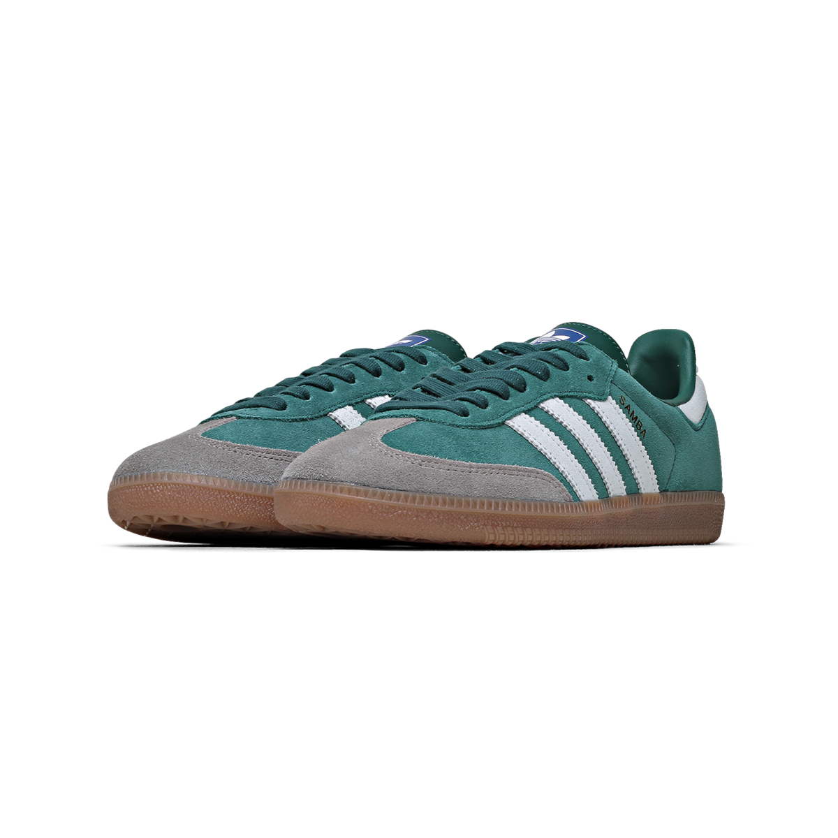 Adidas Samba OG Collegiate Green Gum Grey Toe