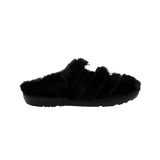 A Bathing Ape Head Puffer Sandals Subu Black