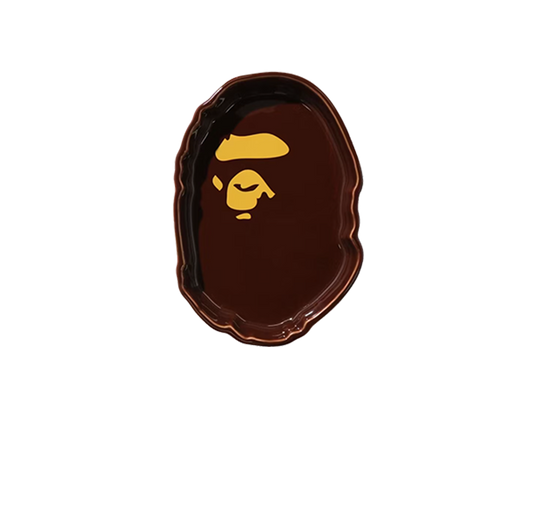 BAPE Ape Head Tray (SS21) Brown