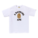 BAPE Jewels College Tee White