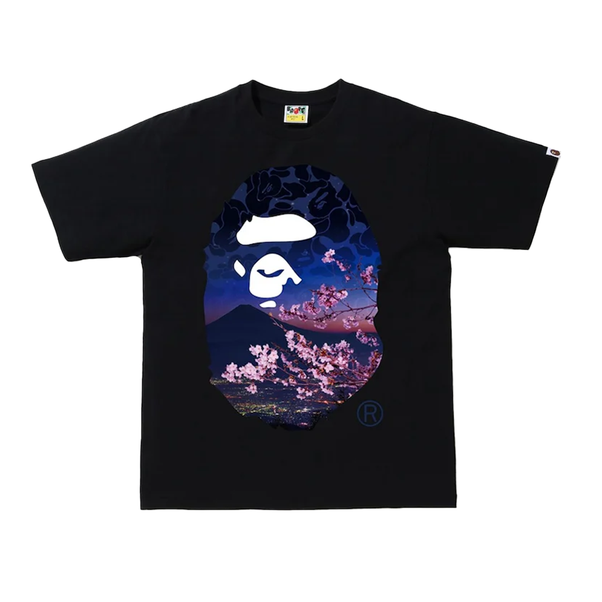 BAPE Sakura Tee (SS24) Black