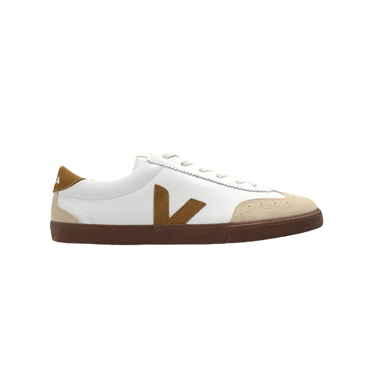 Veja Volley Leather White Tent Bark