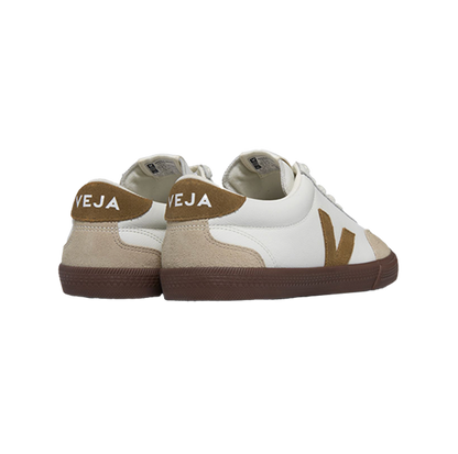 Veja Volley Leather White Tent Bark