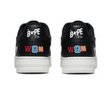 A Bathing Ape Bape Sta Low Shark Pack Black