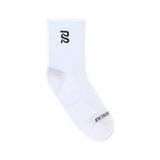 Bandit Cushion Run Socks Coolmax 2 Pack White Current