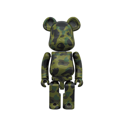 Bearbrick x BAPE 1st Camo Chogokin 200%