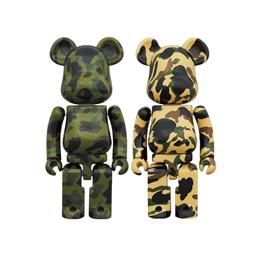 Bearbrick x BAPE 1st Camo Chogokin 200%