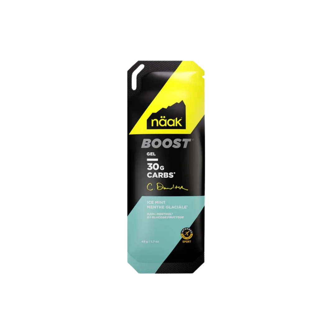 Näak Ice Mint Boost Energy Gel 30g Carbs 100mg Caffeine