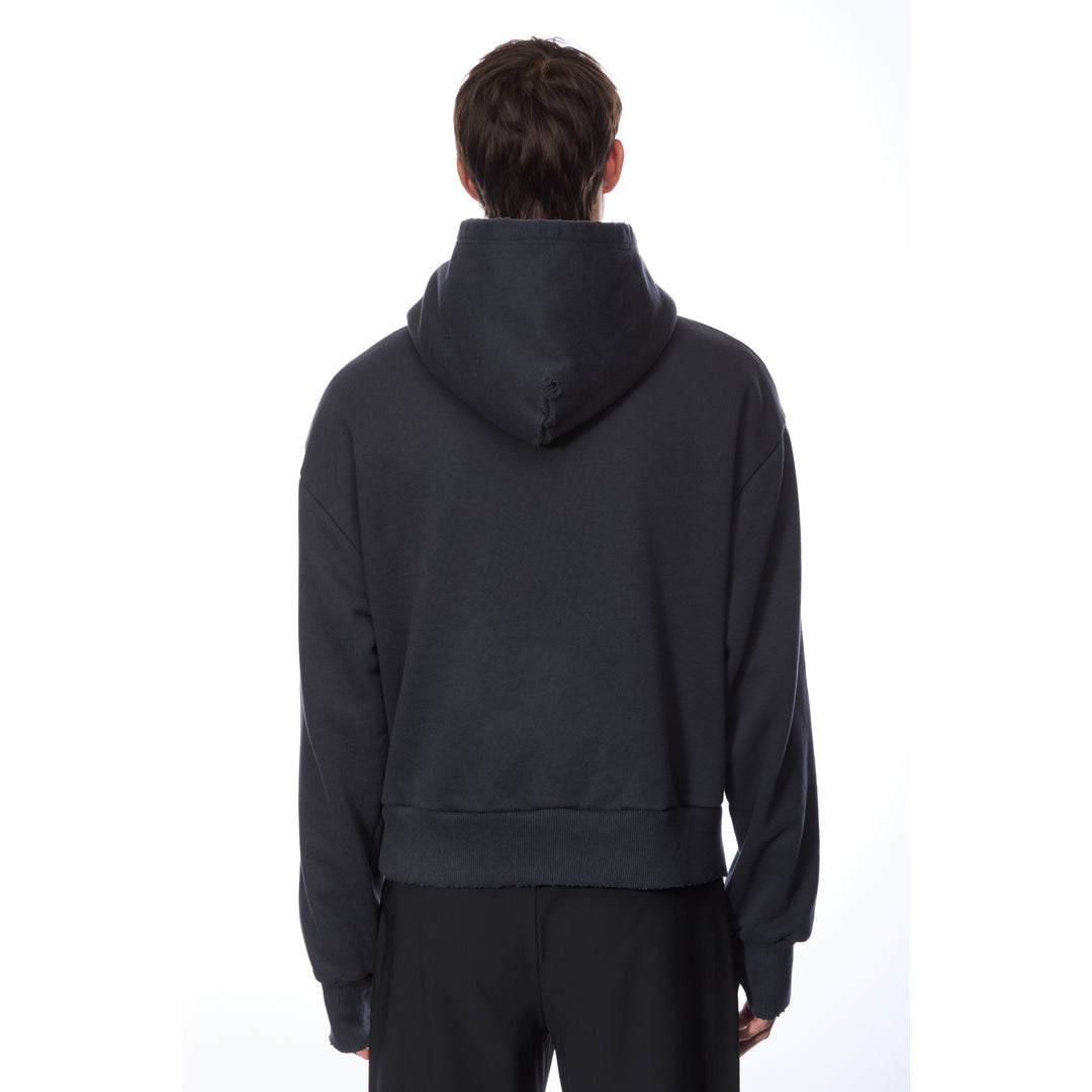 Ante Berlin Distressed Hoodie Washed Grey – image 6