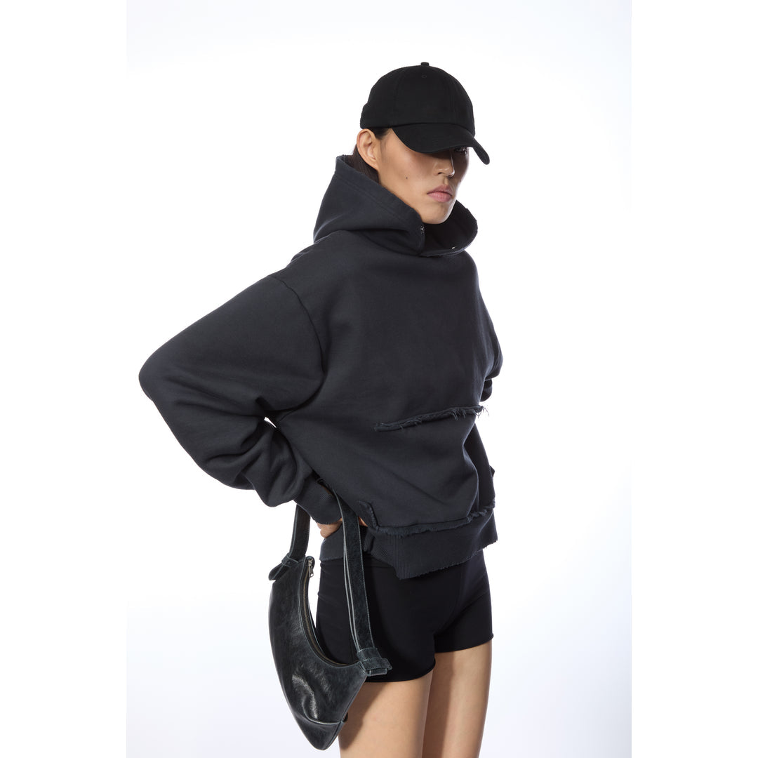 Ante Berlin Distressed Hoodie Washed Grey – image 7
