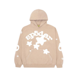 Sp5der Beluga Hoodie Sand