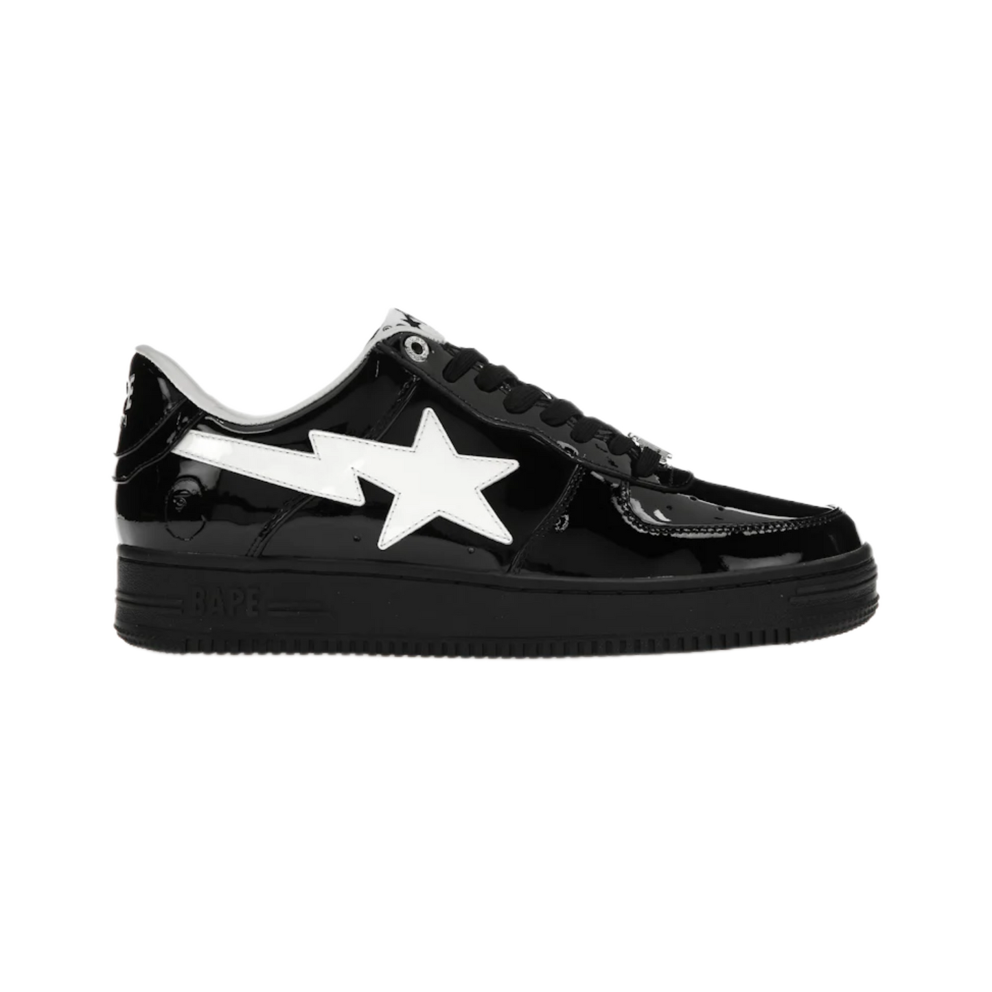 A Bathing Ape Bape Sta #2 Black Patent