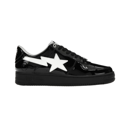 A Bathing Ape Bape Sta #2 Black Patent