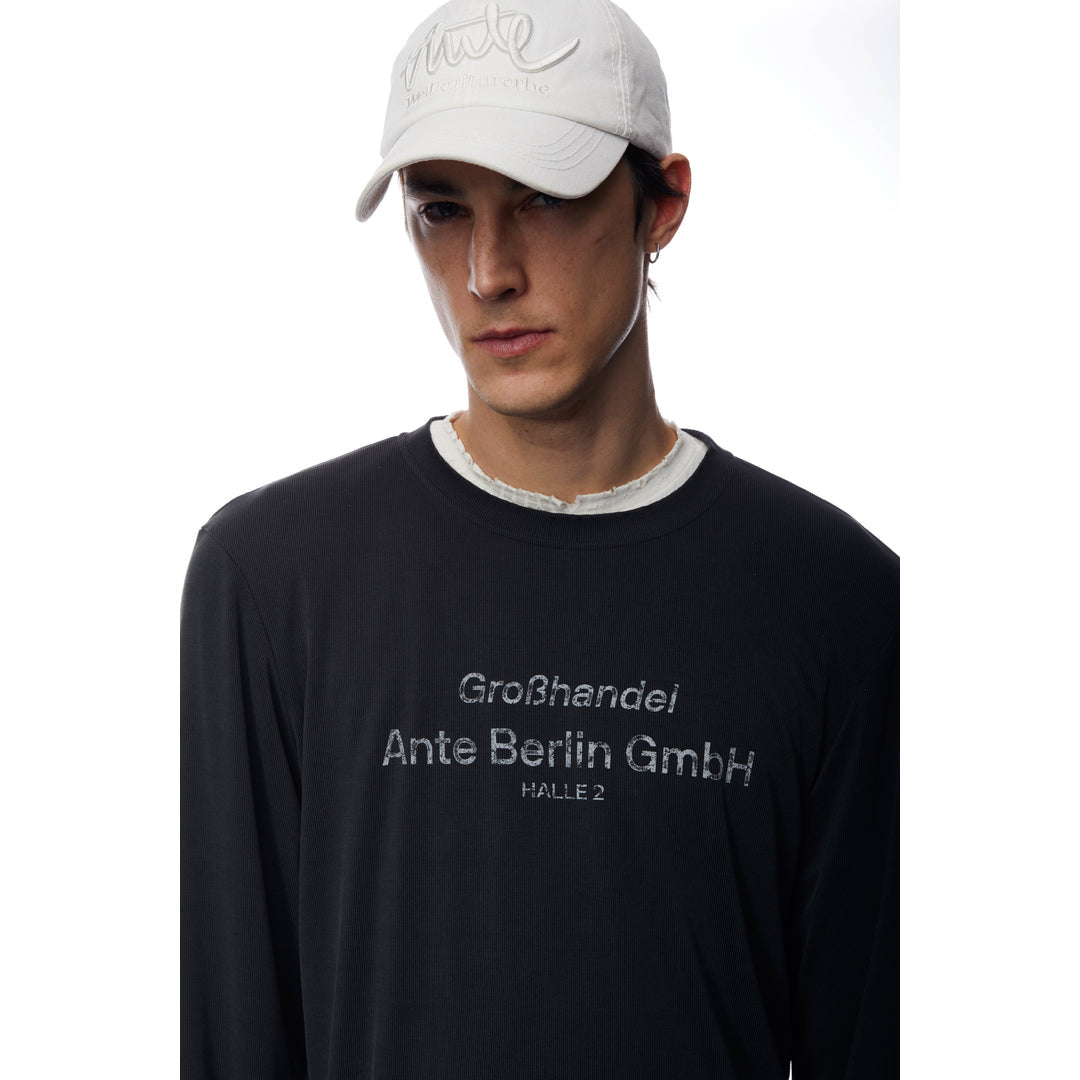 Ante Berlin Grosshandel Longsleeve Grey – image 8