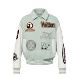 Louis Vuitton University Jacket Leather Details