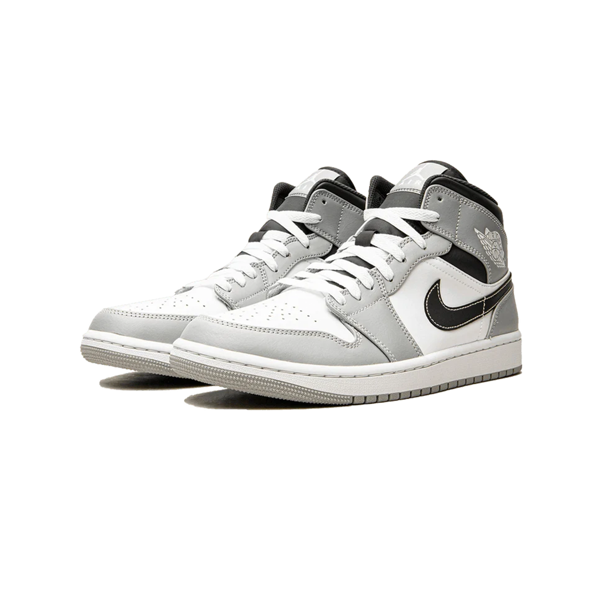 Air Jordan 1 Mid Light Smoke Grey