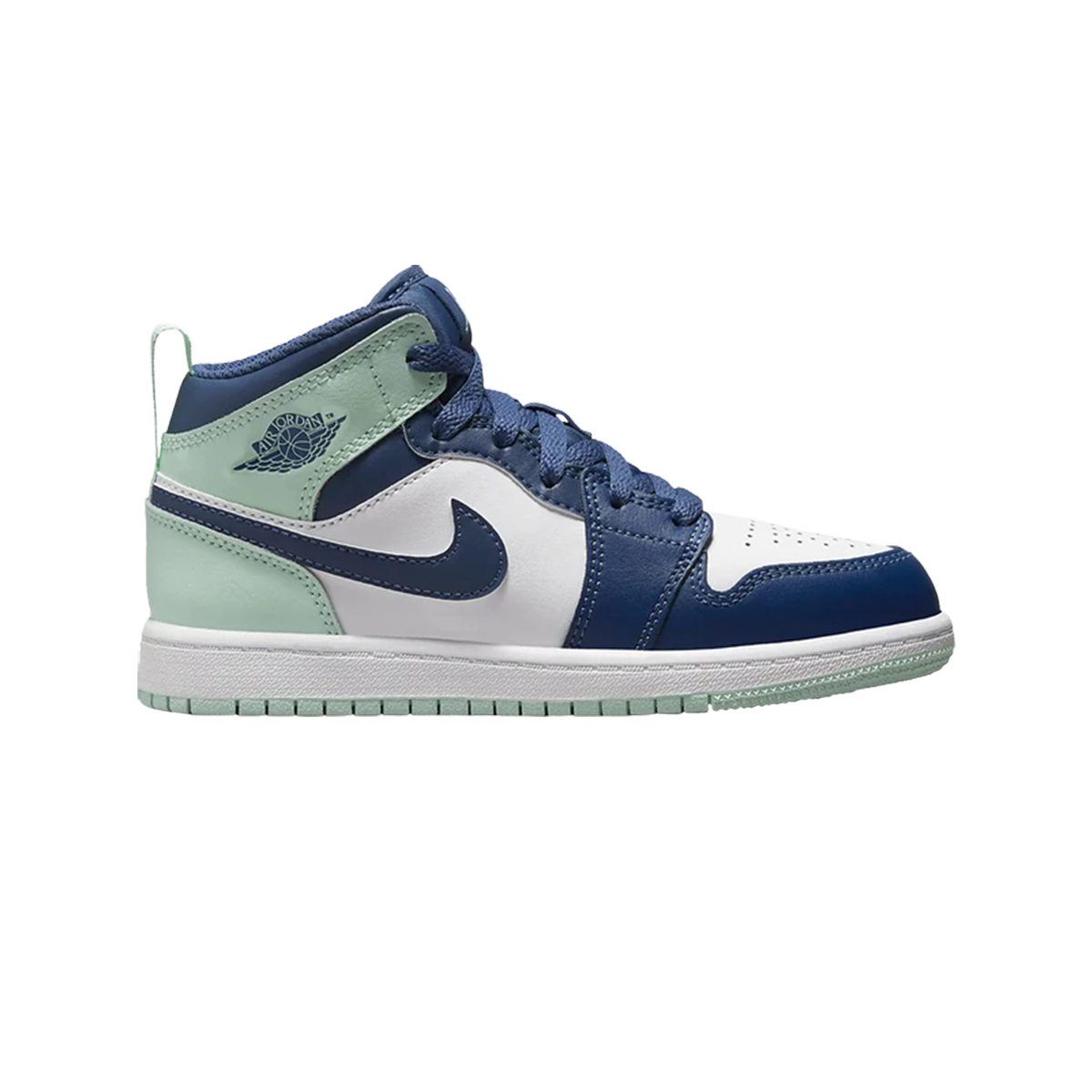 Air Jordan 1 Mid Mystic Navy Mint Foam