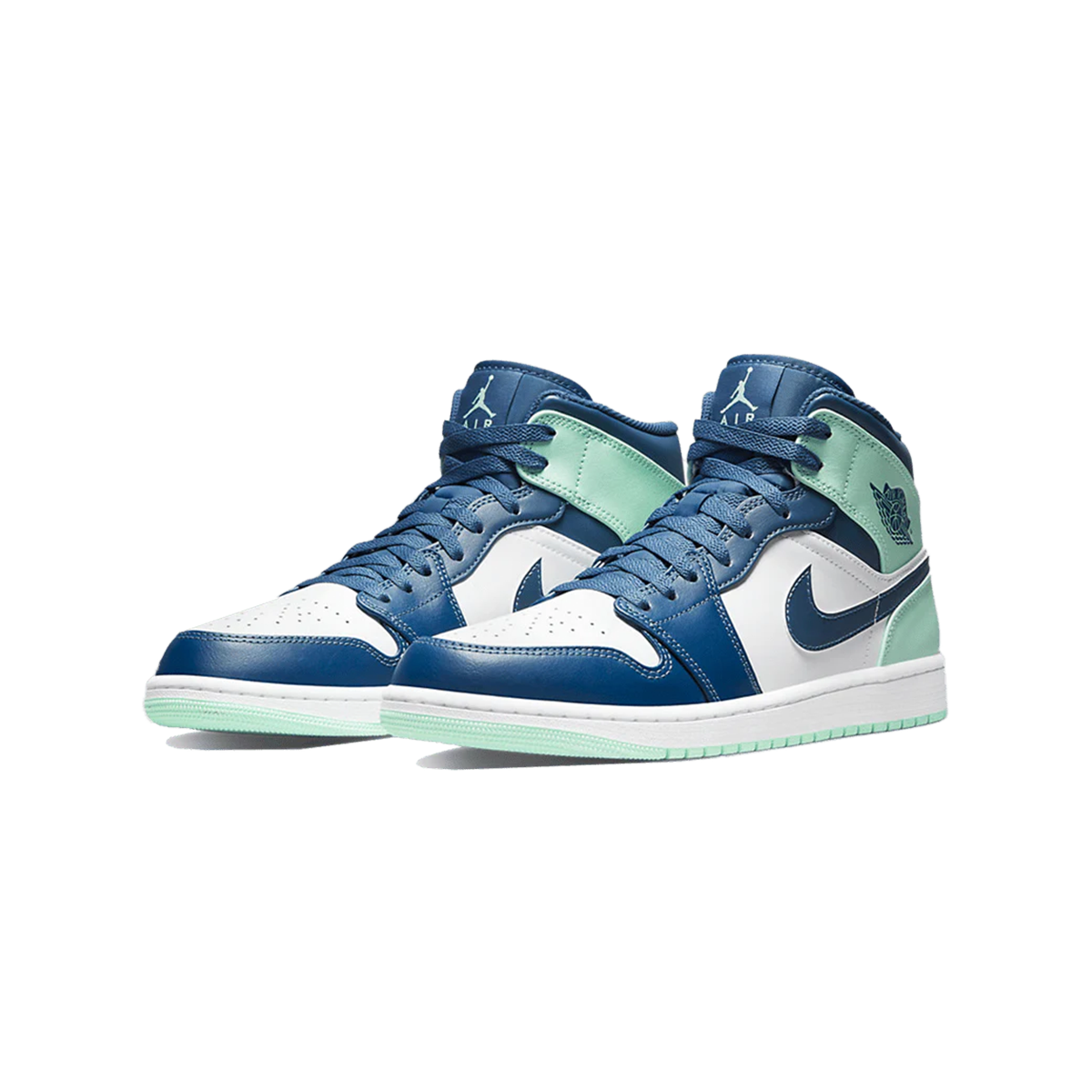 Air Jordan 1 Mid Mystic Navy Mint Foam