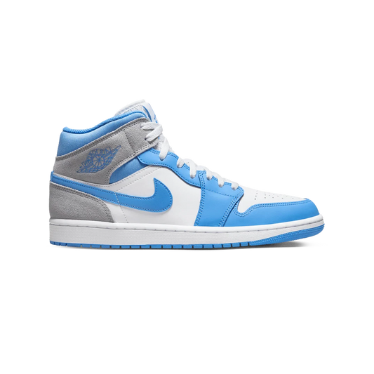 Air Jordan 1 Mid University Blue Grey