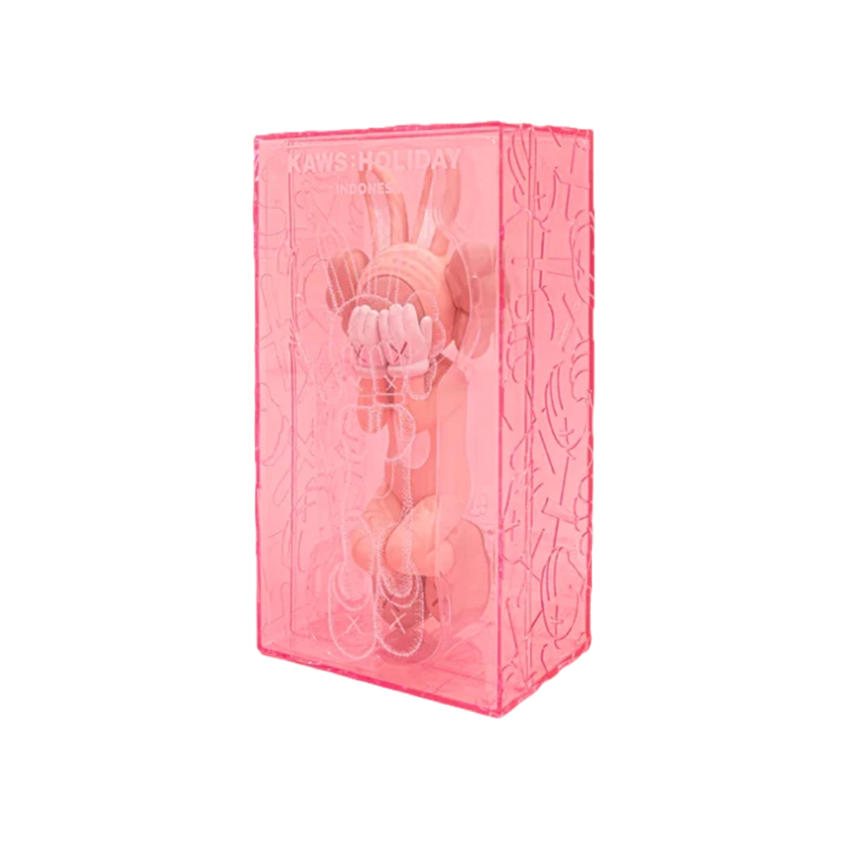 KAWS Holiday Indonesia Figure Pink