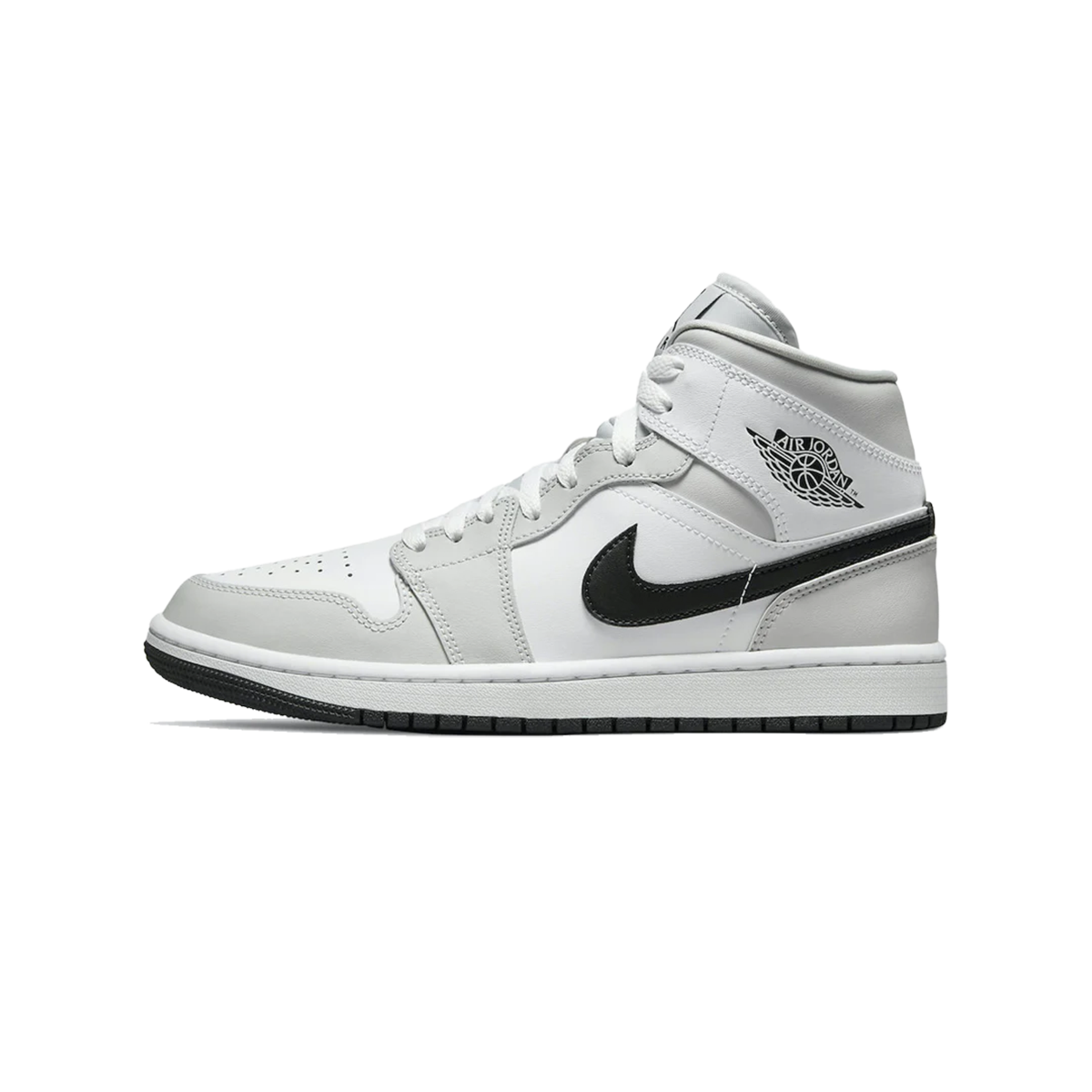 Air Jordan 1 Mid Light Smoke Grey