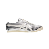 Onitsuka Tiger Mexico 66 Silver Off White – classic unisex sneakers, silver and off-white leather upper, iconic tiger stripe design, vintage-inspired running shoes, cushioned sole, durable rubber outsole, casual lifestyle footwear