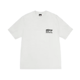 Stüssy DNA Pigment Tee Natural – unisex natural color t-shirt, pigment dyed fabric, Stüssy streetwear brand, casual graphic tee, soft cotton material