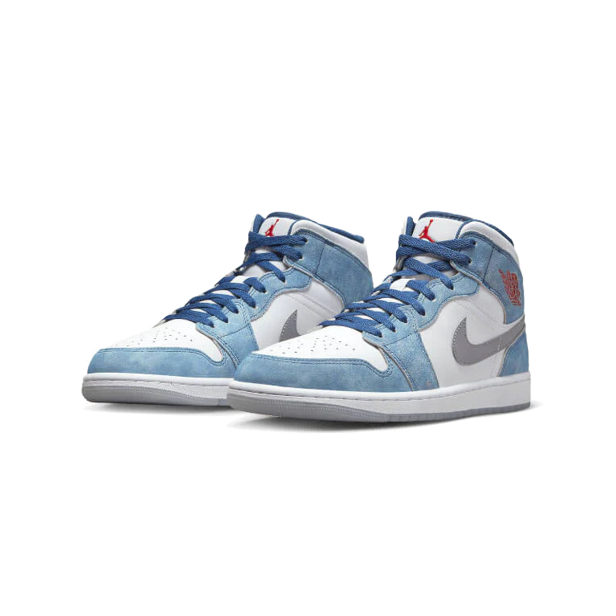 Air Jordan 1 Mid SE French Blue Light Steel