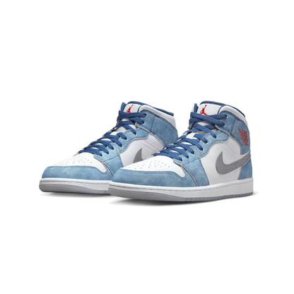 Air Jordan 1 Mid SE French Blue Light Steel