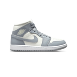 Air Jordan 1 Mid Stealth Grey