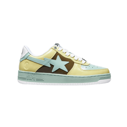 A Bathing Ape Bape Sta Nostalgic Yellow Green