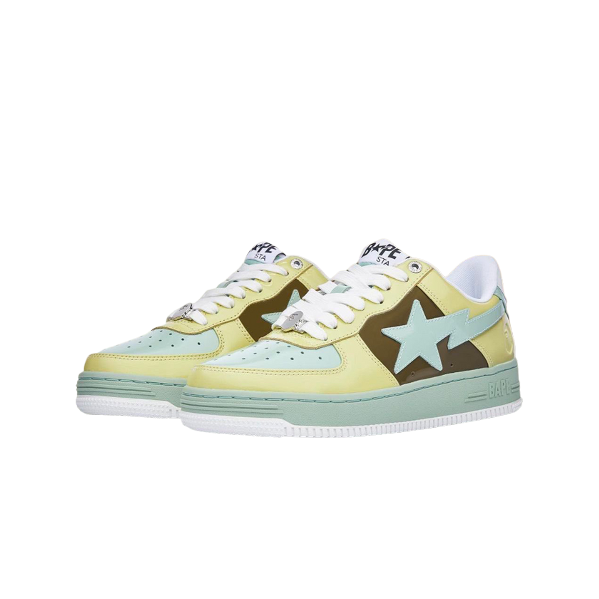 A Bathing Ape Bape Sta Nostalgic Yellow Green