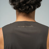 Hermanos Koumori Race Singlet - Silver Cloud