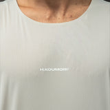 Hermanos Koumori Race Singlet - Silver Cloud