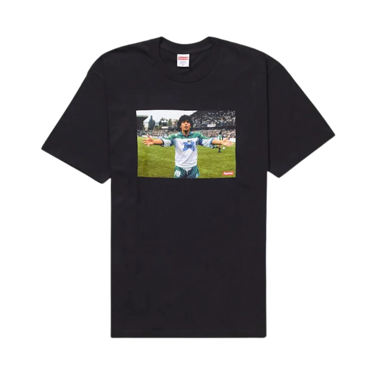 Supreme Maradona Tee Black