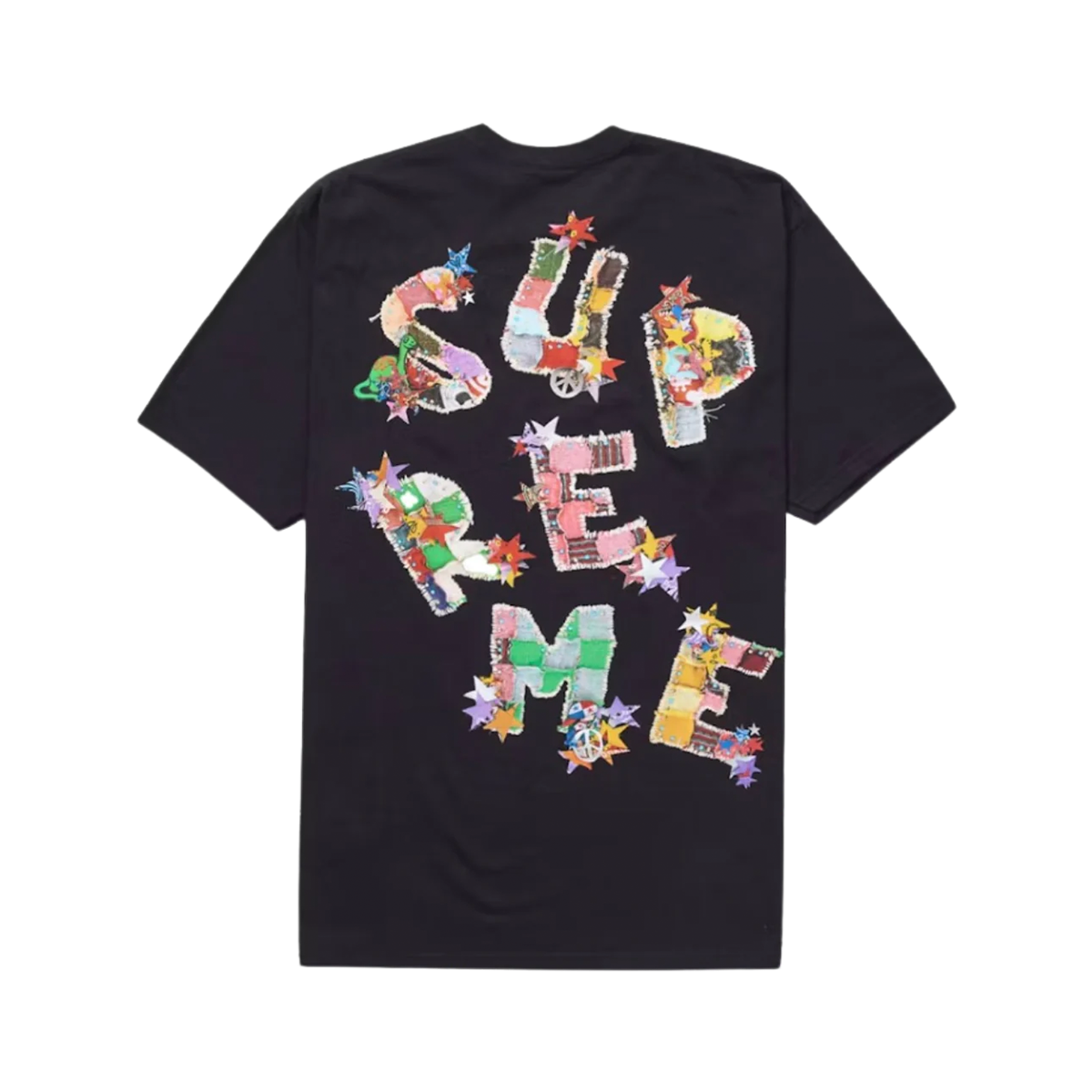 Supreme Patchwork Tee Black