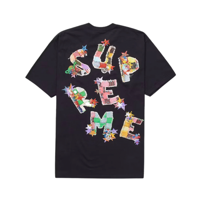 Supreme Patchwork Tee Black