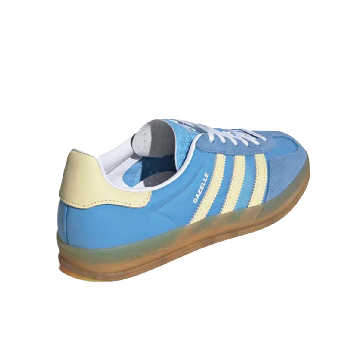 Adidas Gazelle Indoor Semi Blue Burst Almost Yellow