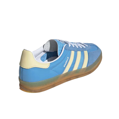 Adidas Gazelle Indoor Semi Blue Burst Almost Yellow