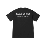 Supreme NYC Tee Black or White