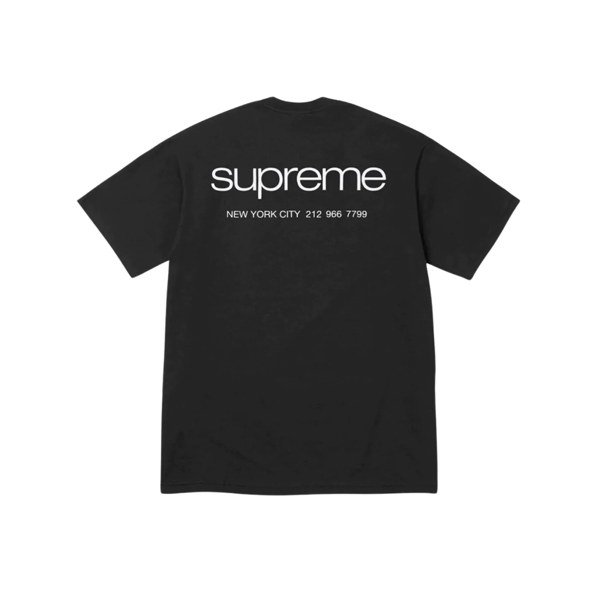 Supreme NYC Tee Black or White