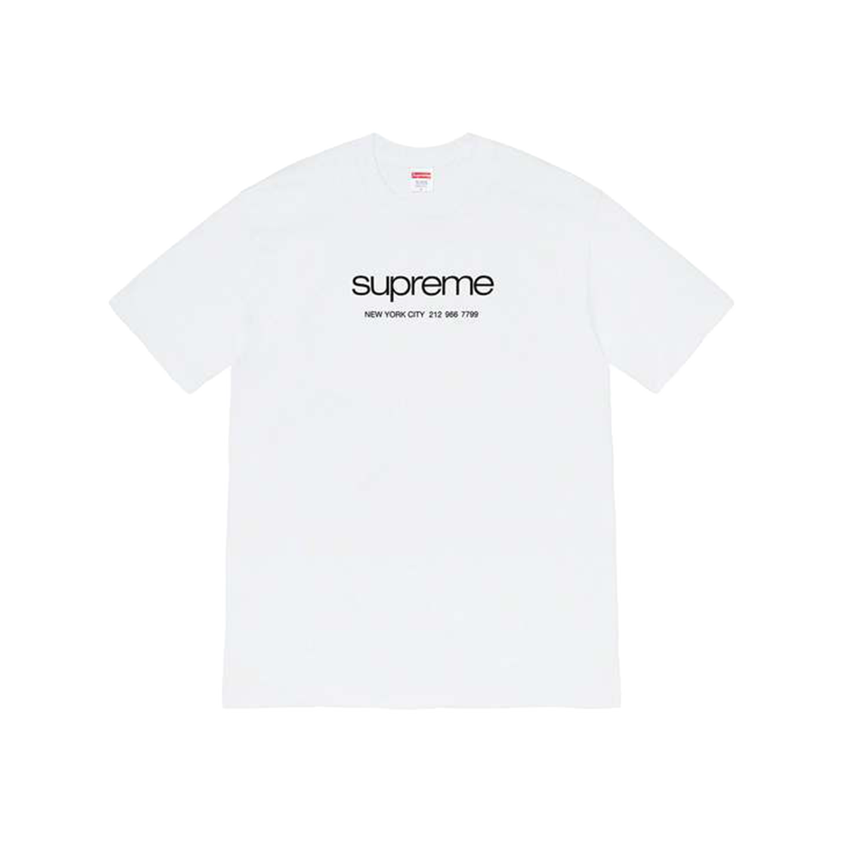 Supreme NYC Tee Black or White