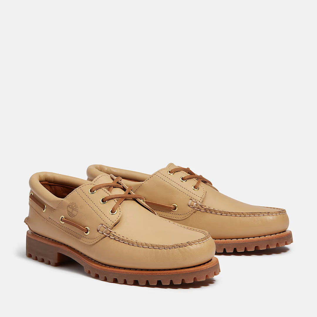 Timberland Authentic BOAT SHOE MEDIUM BEIGE FULL GRAIN – view 2