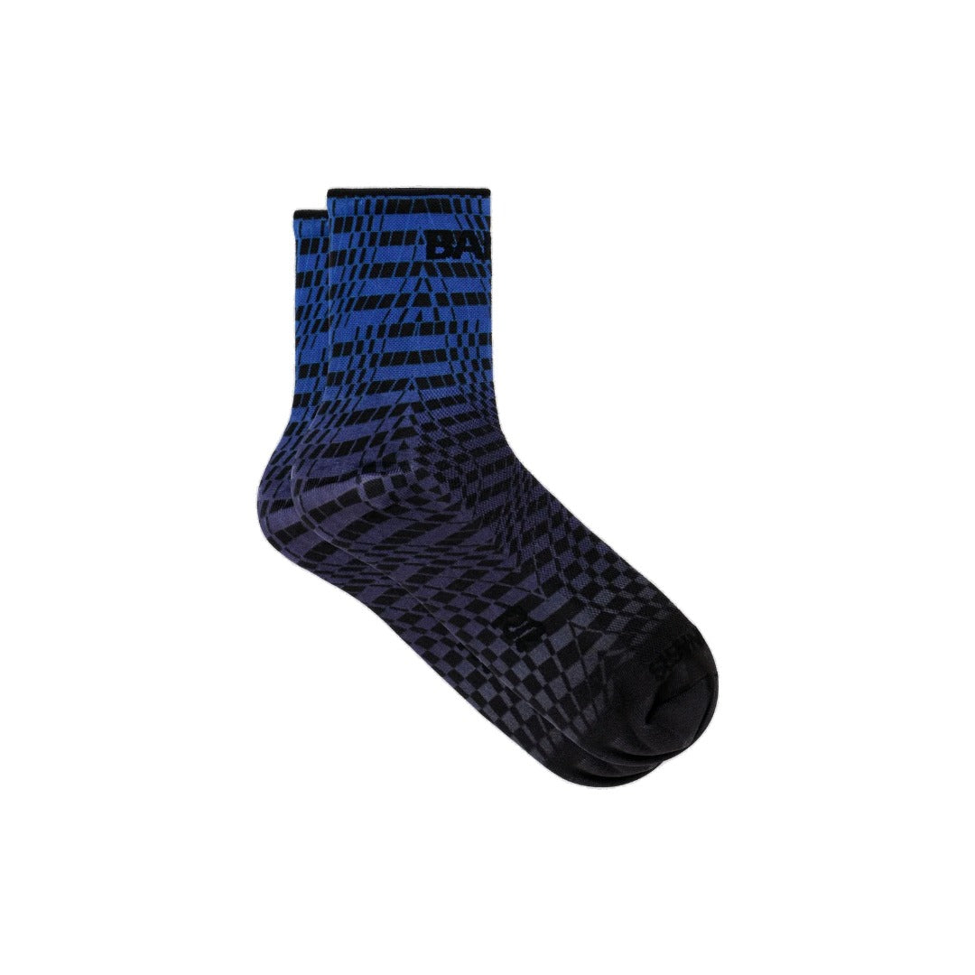 Bandit Lite Run Quarter Sock 2 Pack Bauhaus Blue