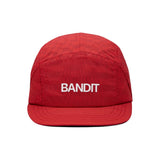Bandit Nylon Run Hat with Sunglasses Holder Oxide Red / Signal Red – front