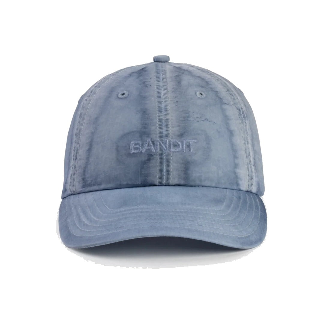 Bandit Nylon Lunar Wash Dad Hat Steel Horizon – front